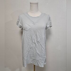 Isabel Marant Etoile Raw Seam Short Sleeve Blouse Size 38/US 6